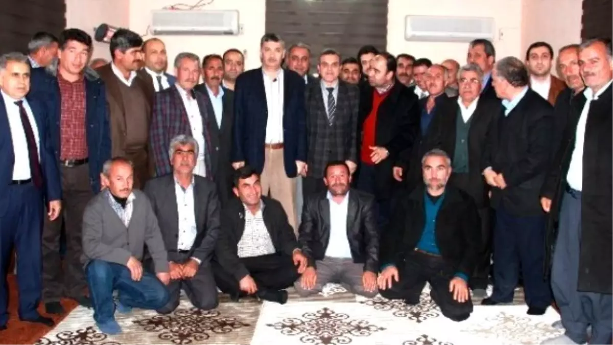 Şanlıurfa Büyükşehir Belediye Başkanı Celalettin Güvenç, Muhtarlarla Buluştu