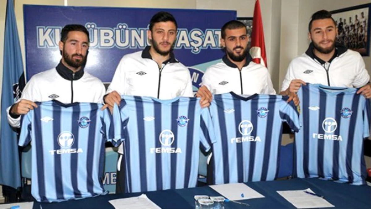 Adana Demirspor, 4 Futbolcuyla Sözleşme İmzaladı