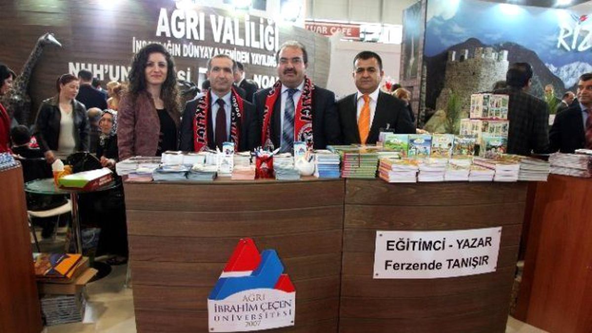 Ağrı İbrahim Çeçen Üniversitesi Emıtt Fuarı\'nda