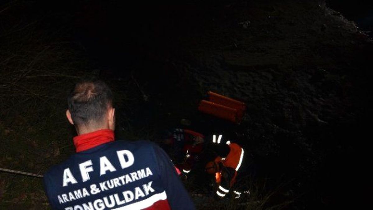 Alkollü Şahıs Düştüğü Dereden Güçlükle Kurtarıldı