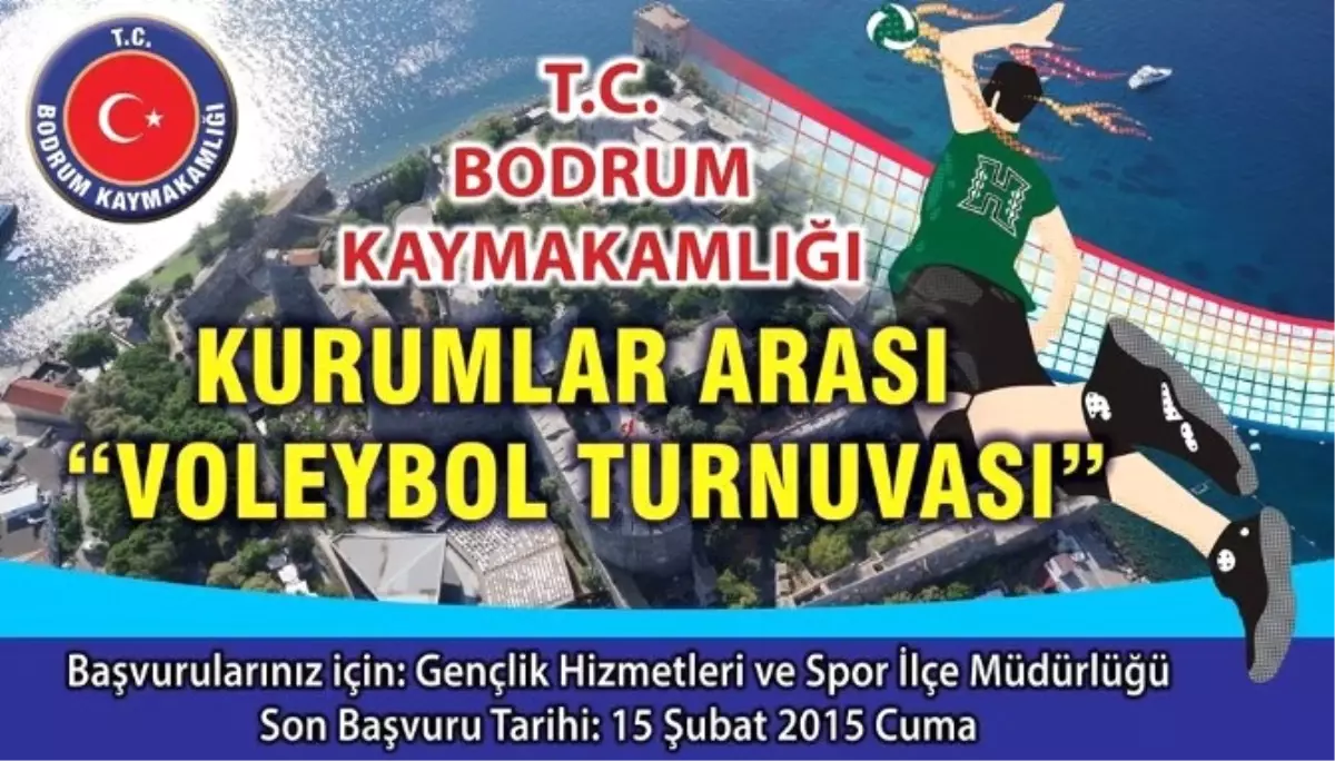 Bodrum\'da Voleybol Heyecanı Başlıyor