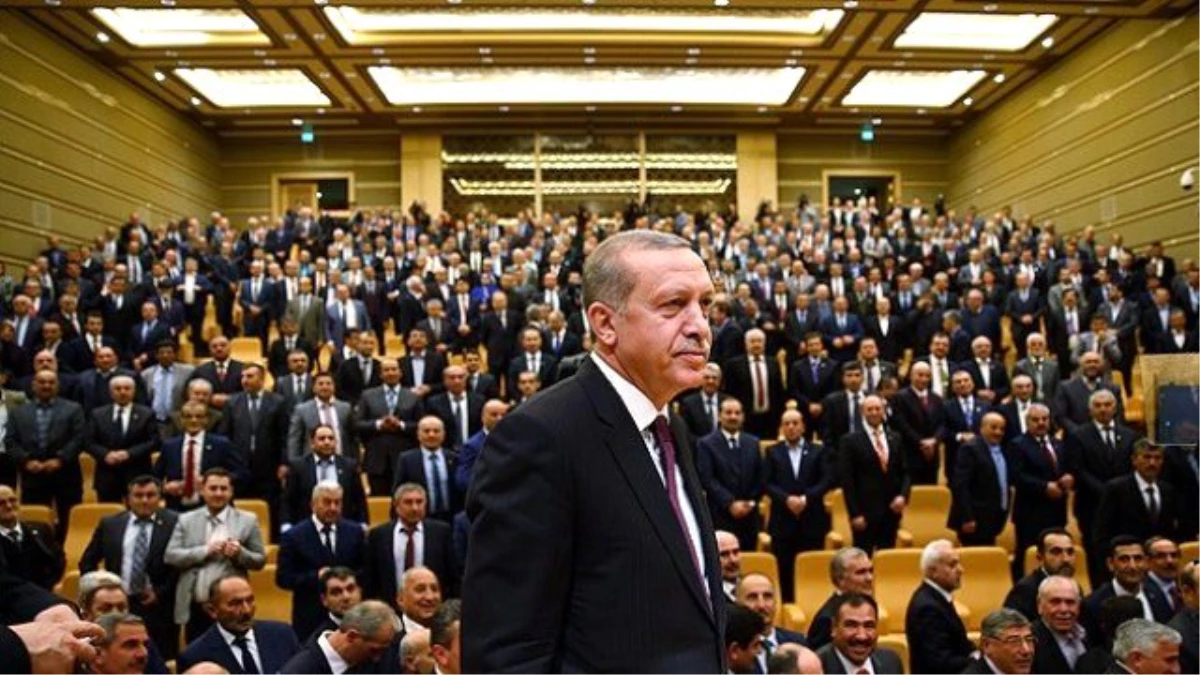 Cumhurbaşkanı Erdoğan, Muhtarlarla Biraraya Geldi