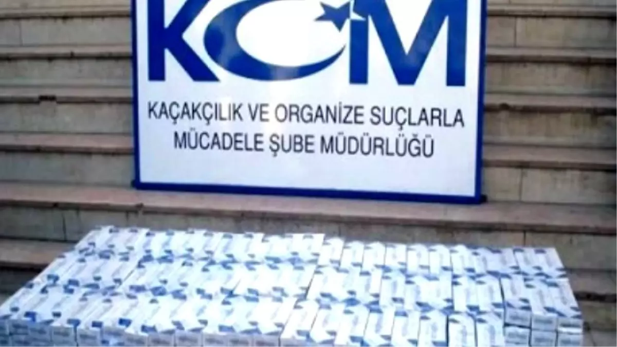 Diyarbakır\'da Kaçak Sigara Operasyonu