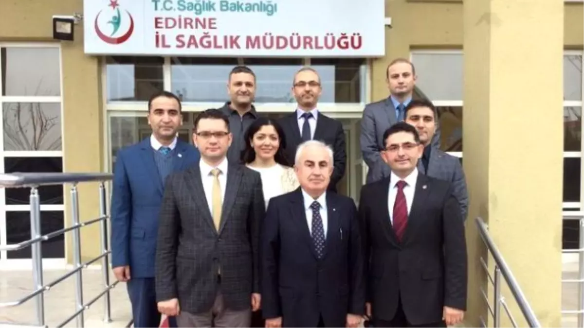 Edirne Valisi Şahin, Sağlık Birimlerini Ziyaret Etti