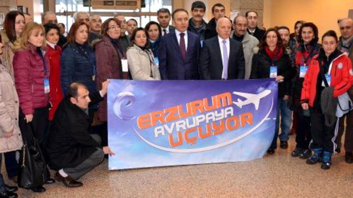 Erzurum\'da Avrupa Görmeyen Öğretmen Kalmayacak
