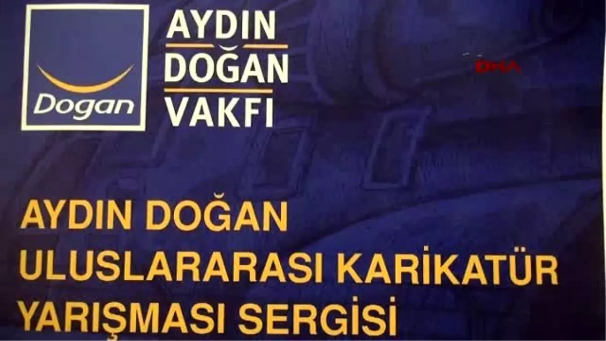 31. Aydın Doğan Uluslararası Karikatür Yarışması Sergisi Eskişehir\'de