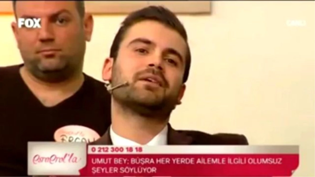 Esra Erol\'a Kızan Damat Adayı Stüdyoyu Terk Etti