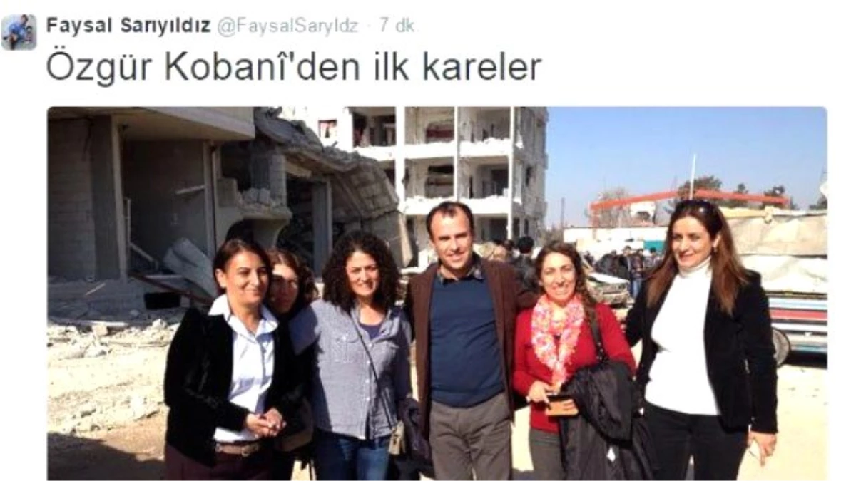 HDP\'li 10 Milletvekili Kobani\'de!