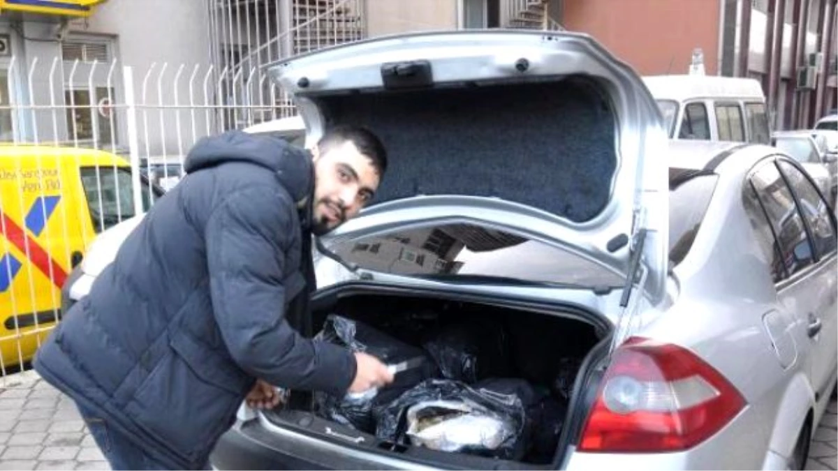 Kırıkkale\'de Otomobilde 40 Kilo Esrar Ele Geçirildi