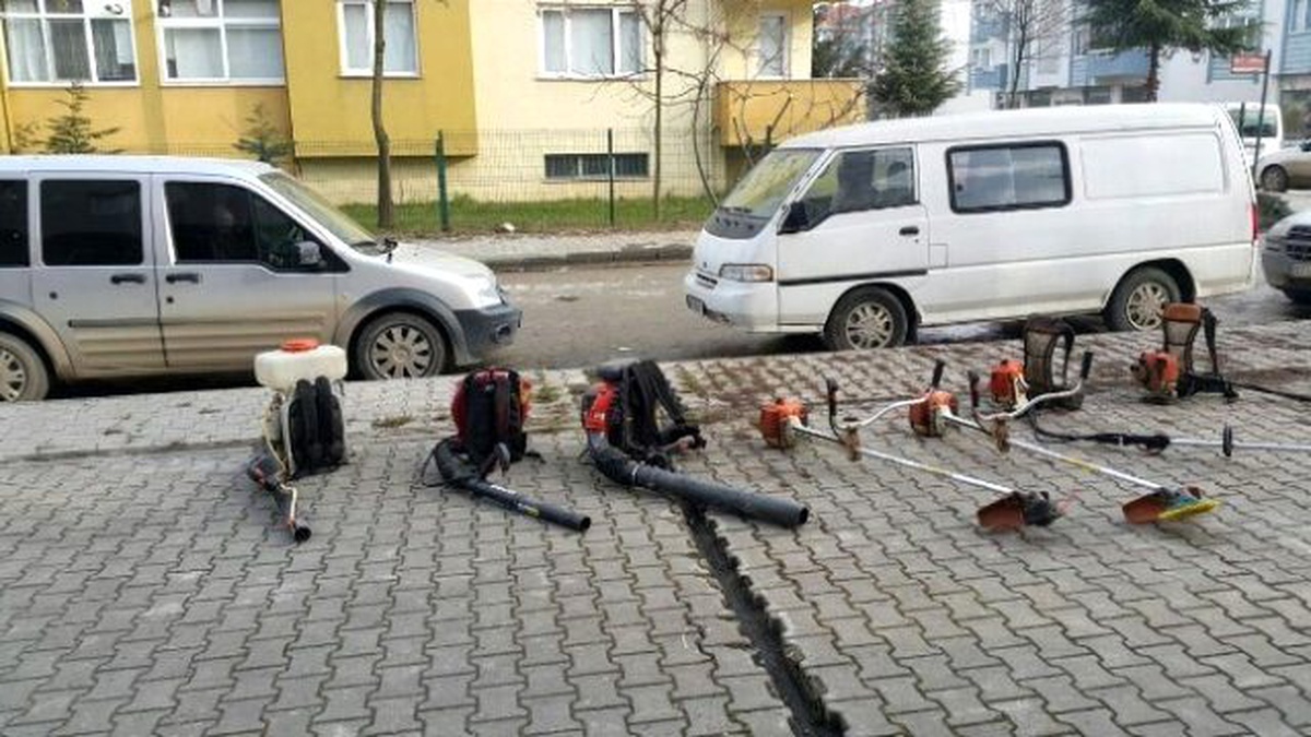 Tarım Aletlerini Çalan Hırsızlar Yakalandı