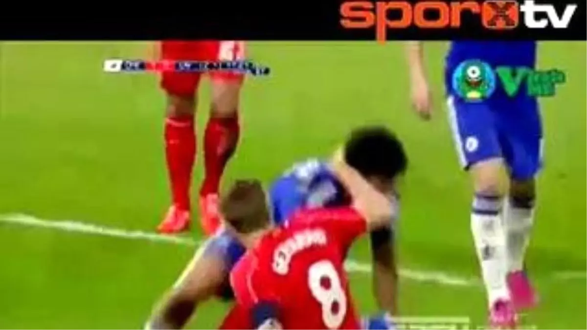 Costa ve Gerrard Fena Kapıştı