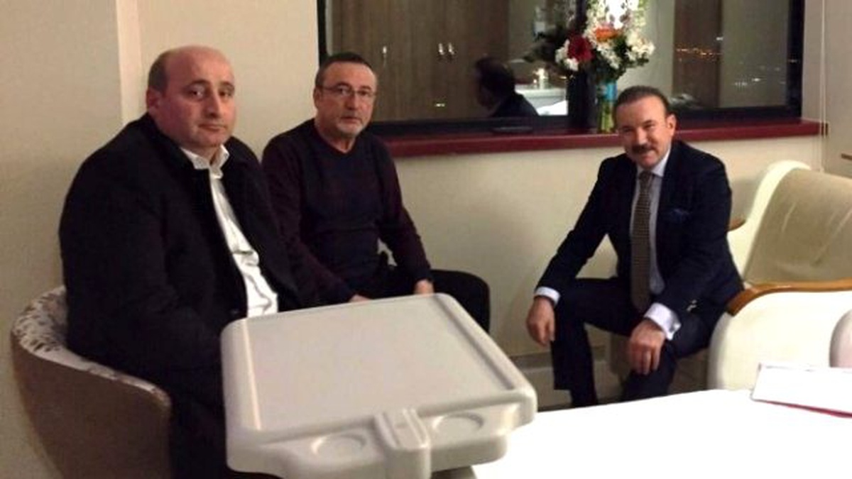 Doğan\'dan Muhtara Geçmiş Olsun Ziyareti
