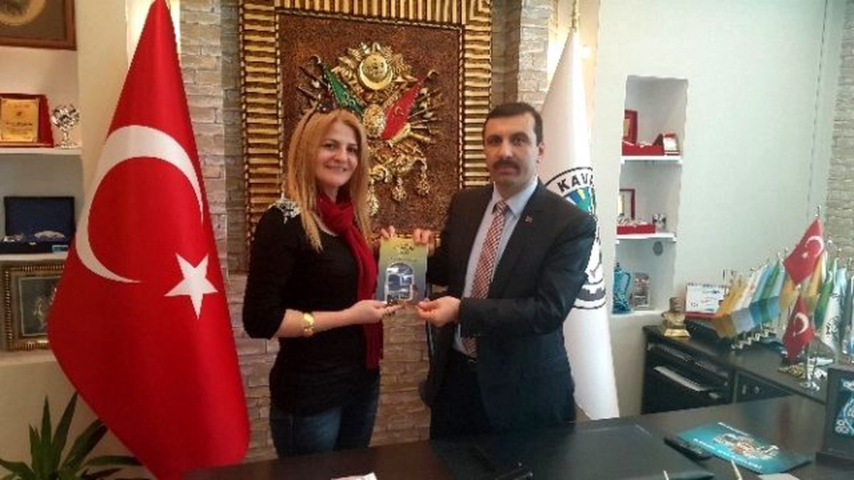 Duygu Hacıosmanoğlu\'ndan Sarıcaoğlu\'na Ziyaret