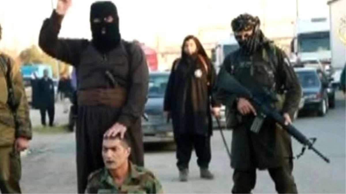 IŞİD, Esir Aldığı Kürt Askerle Obama\'yı Tehdit Etti