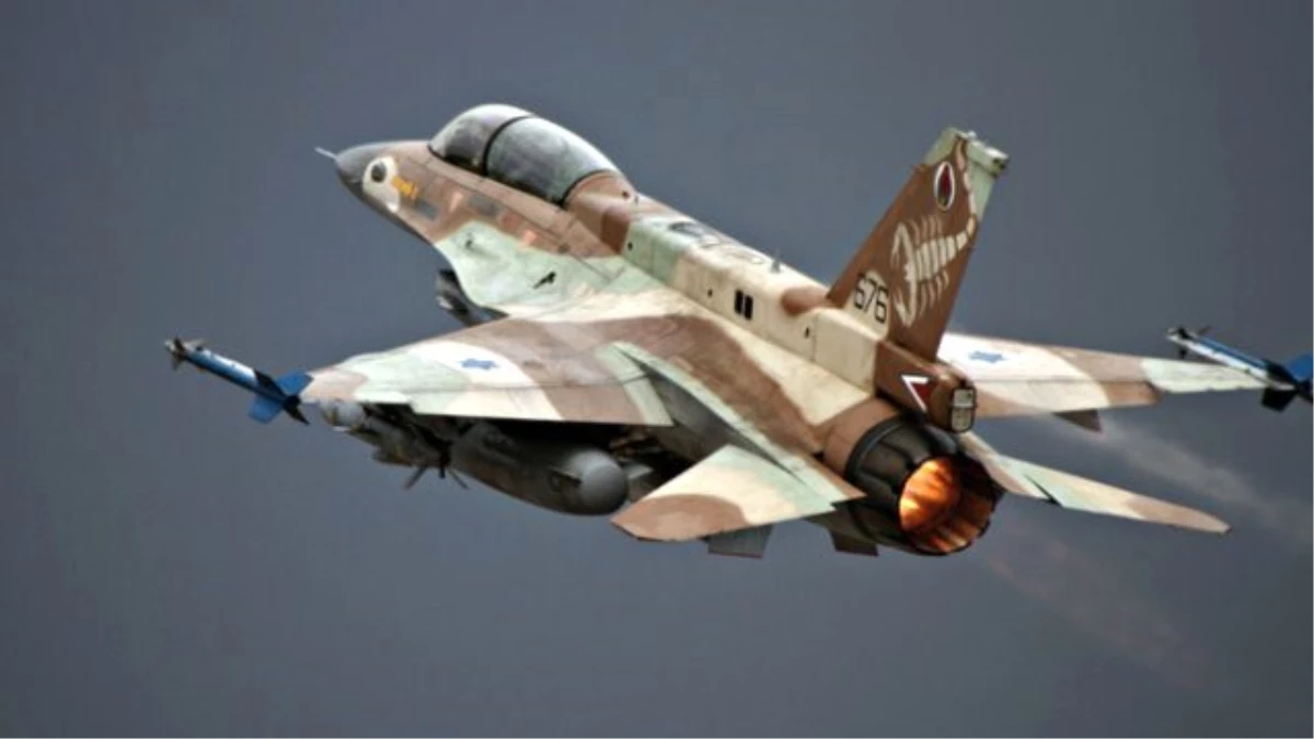 İsrail Savaş Uçağı, Suriye\'yi Bombaladı
