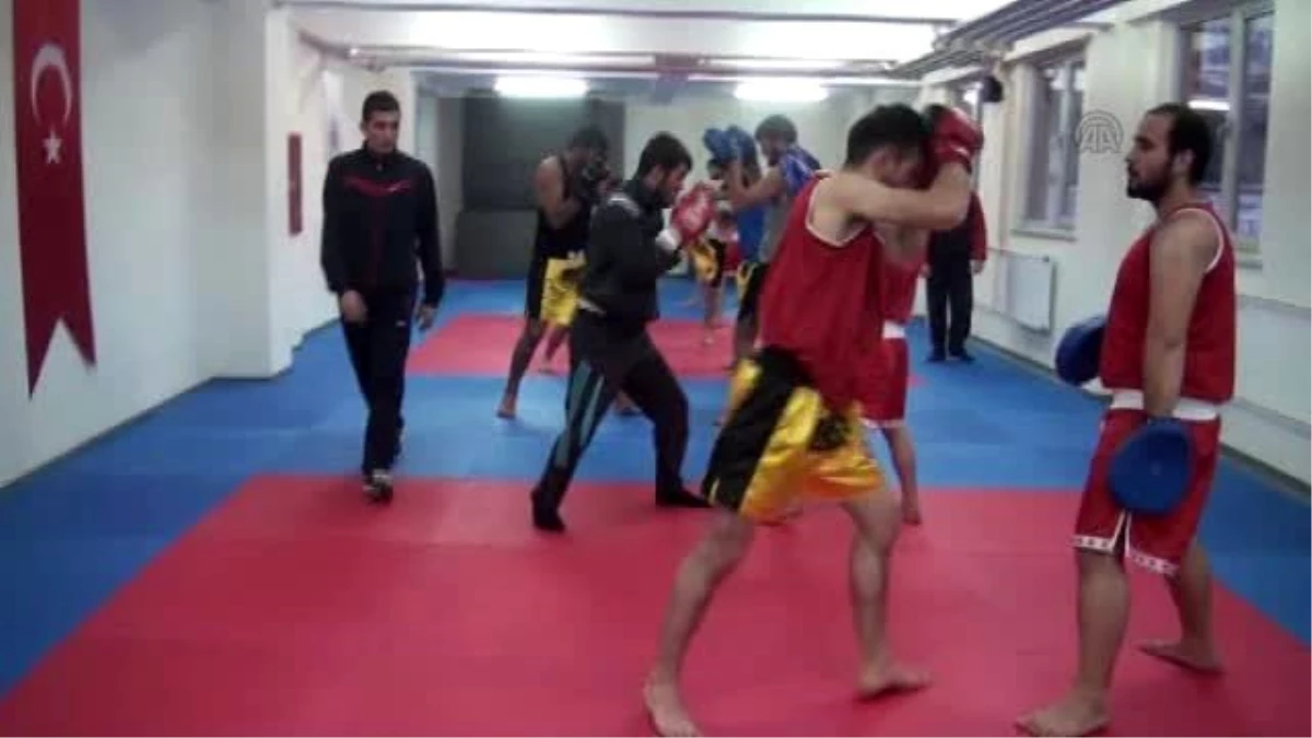 Kağızman\'da Muay Thai Sporuna Yoğun İlgi