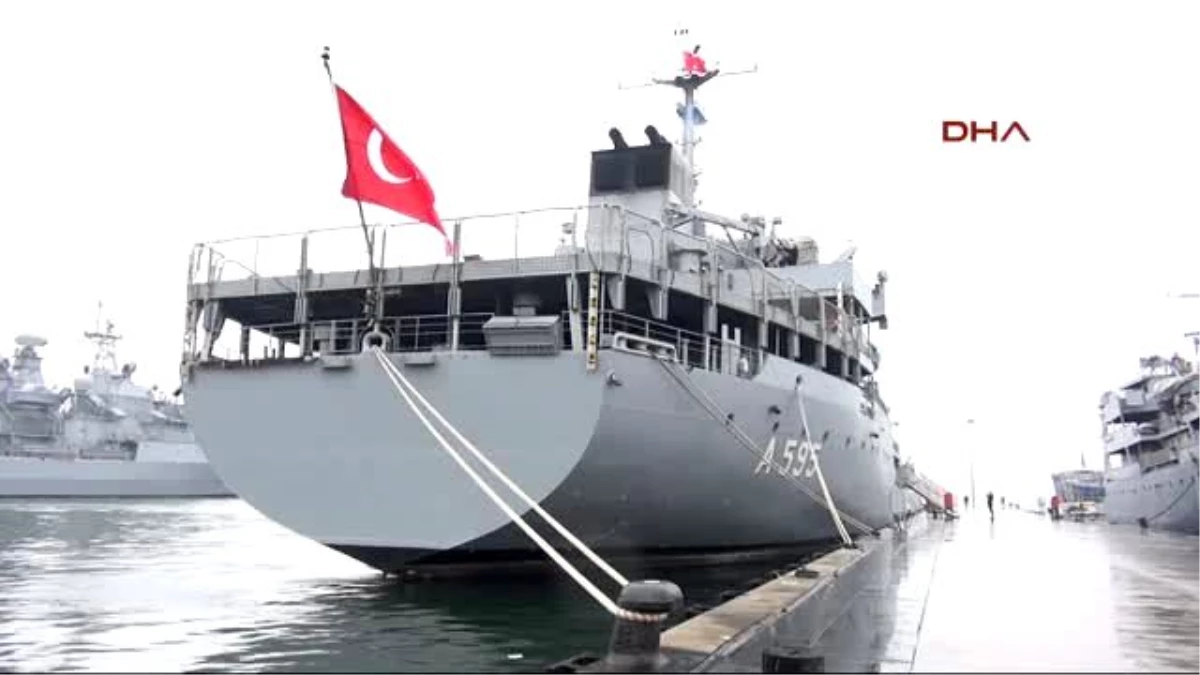 Kocaeli Donanma Komutanlığı\'nın En Büyük İkmal Gemisi Tcg Yb Kudret Güngör, Eğitim Tatbikatında