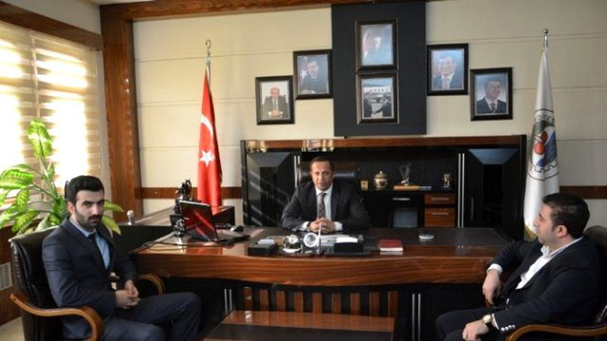 Ak Gençlerden Başkan Toltar\'a Ziyaret
