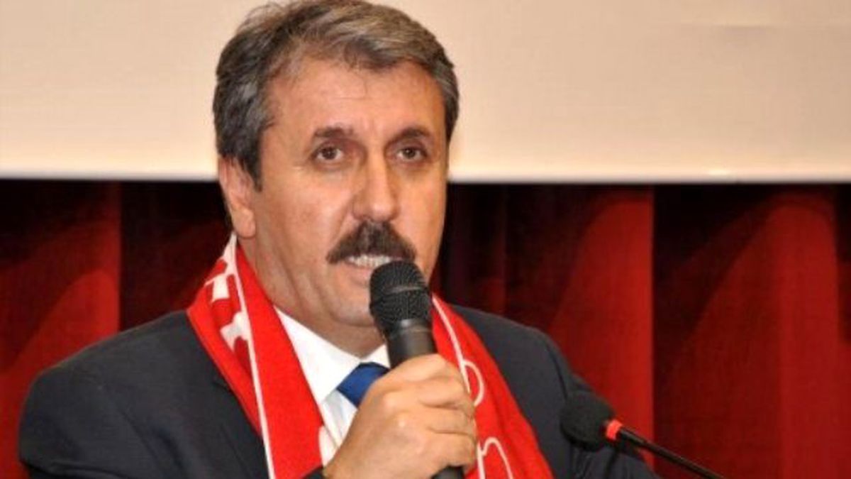 BBP Genel Başkanı Destici: "Bu Avrupa\'nın Çifte Standardıdır"