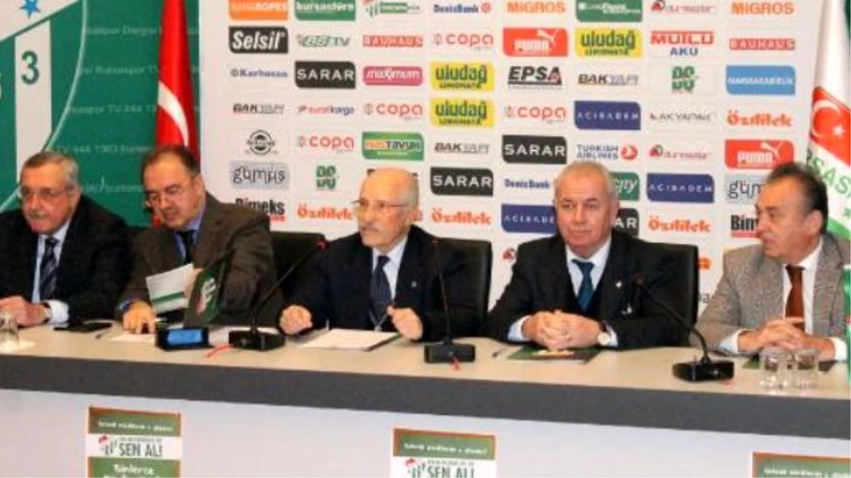 Bursaspor Başkanı Bölükbaşı: Bursaspor\'un Satılık Futbolcusu Yok