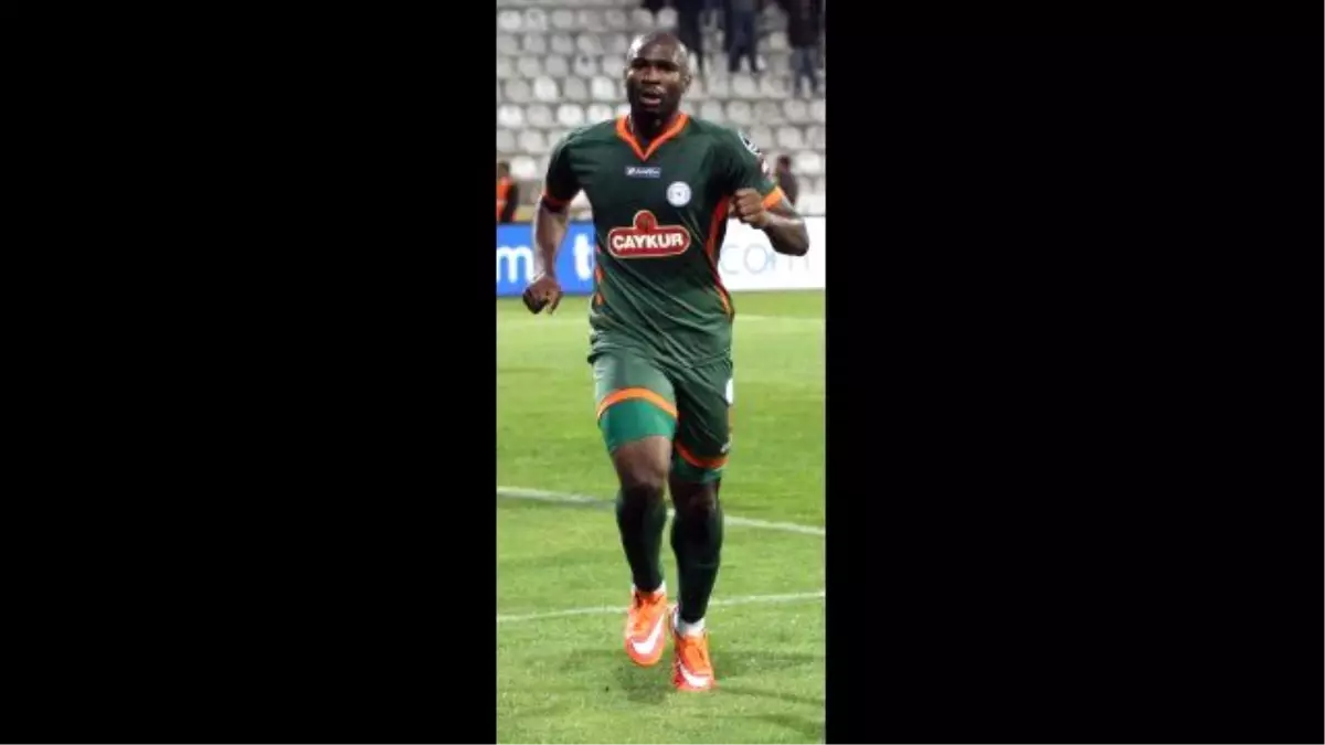 Çaykur Rizespor\'da Kweuke Sevinci