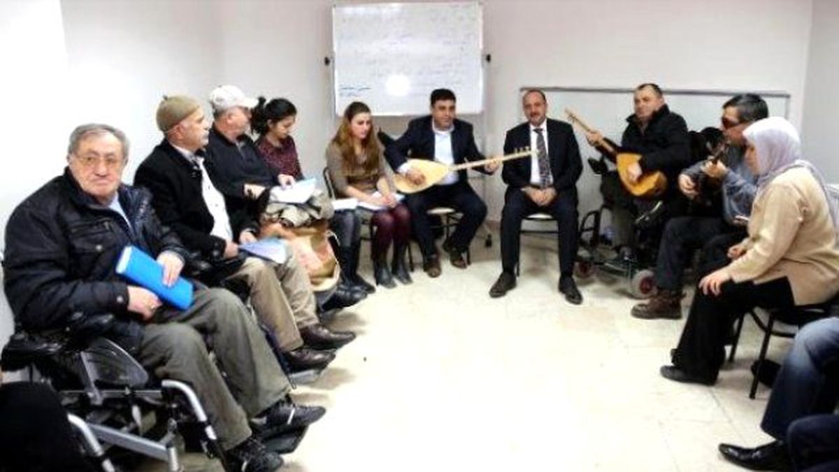 Gölbaşı\'nda Engelliler Korosu