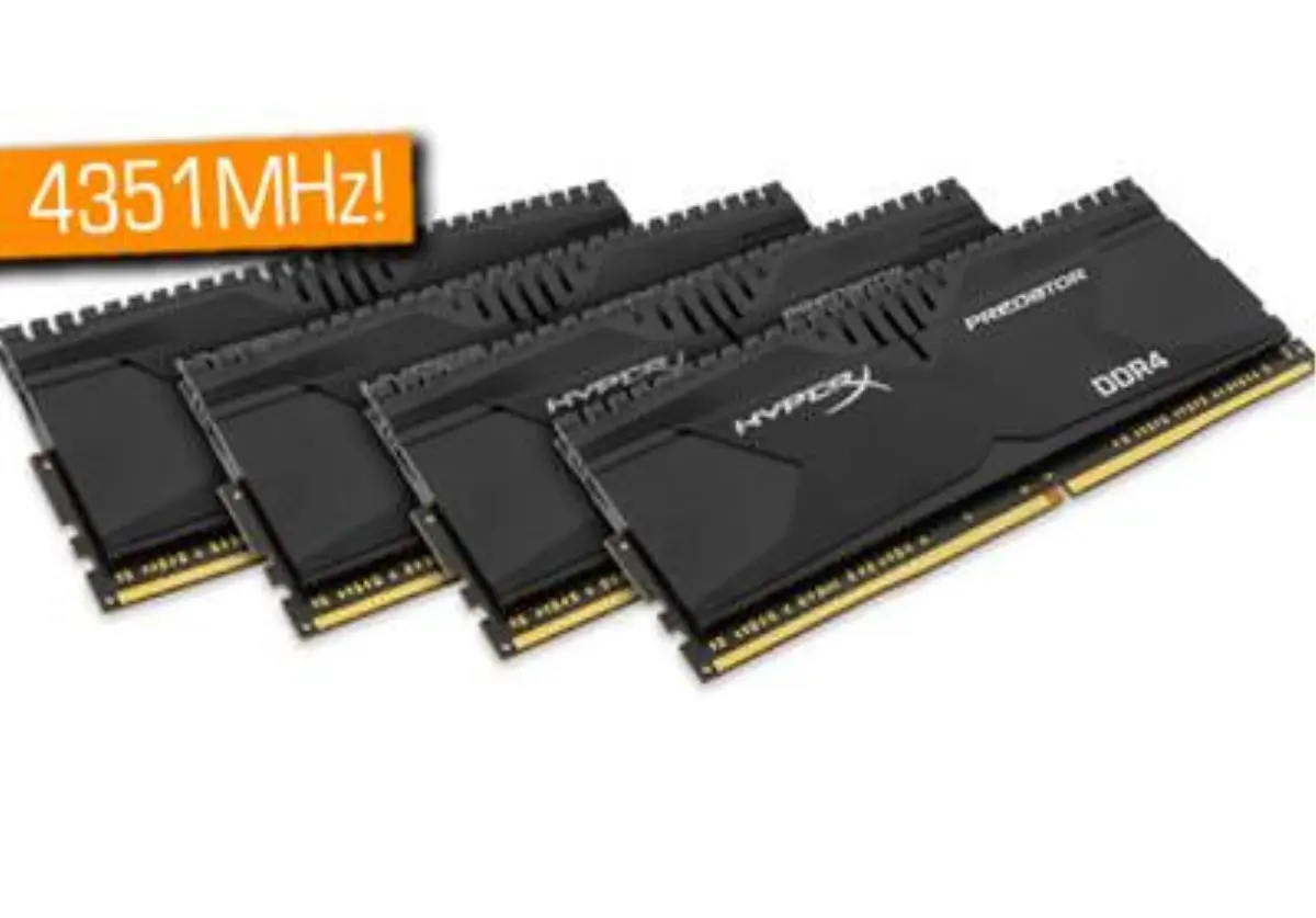 Hyperx Ddr4 Bellekler Dünya Rekorunu Kırdı