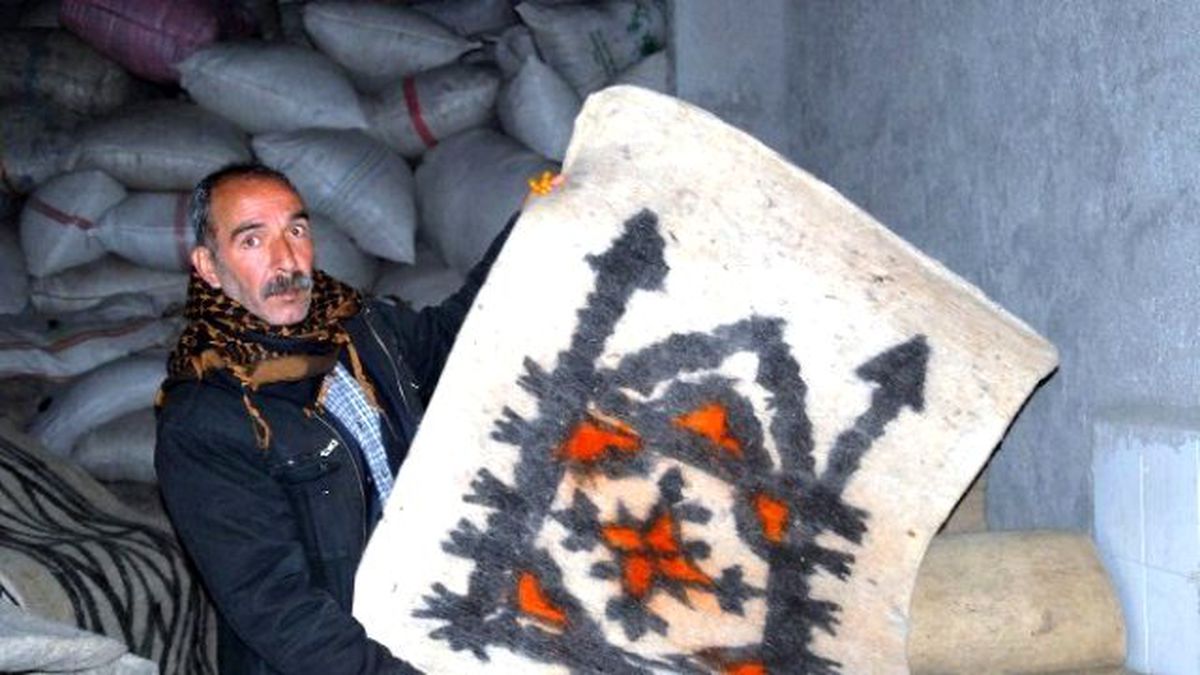 Keçecilik Usta Ellerde Devam Ettiriliyor