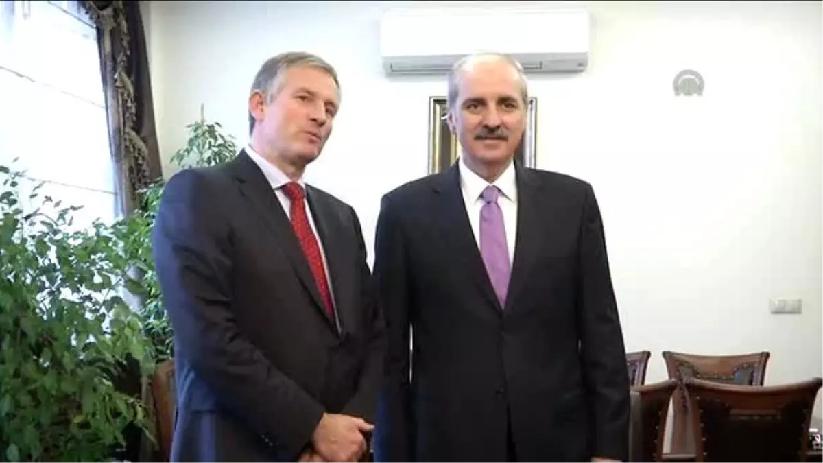 Kurtulmuş, Fransa Büyükelçisi Bili\'yi Kabul Etti