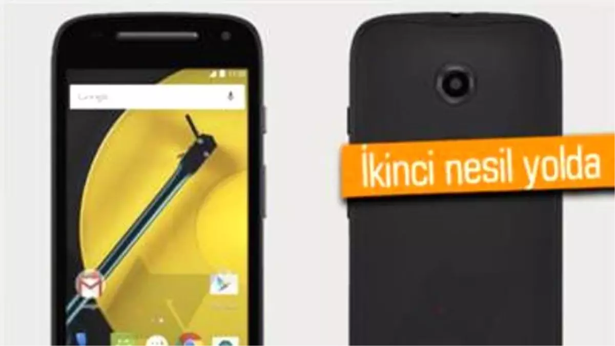 Yeni Nesil Moto E\'nin Detayları