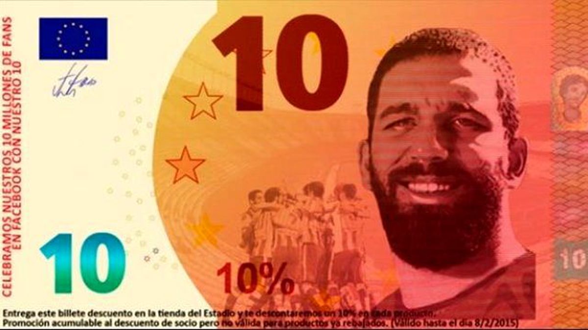 Atletıco Madrıd\'den Arda\'lı Banknot