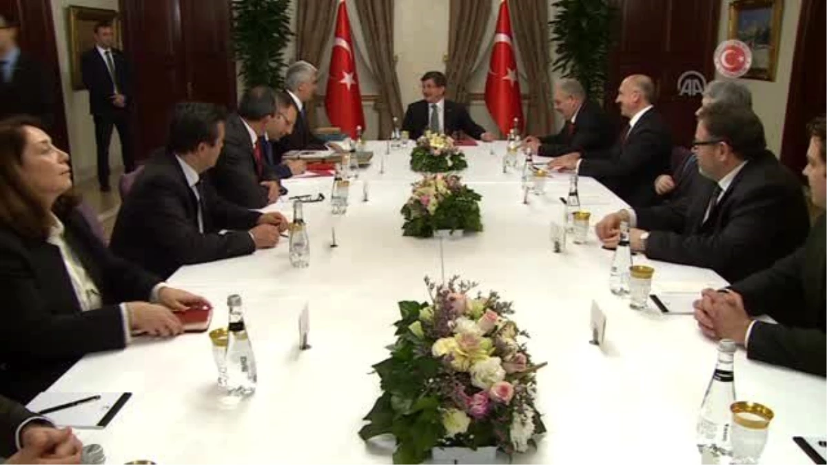 Başbakan Davutoğlu, Askon Heyetiyle Görüştü