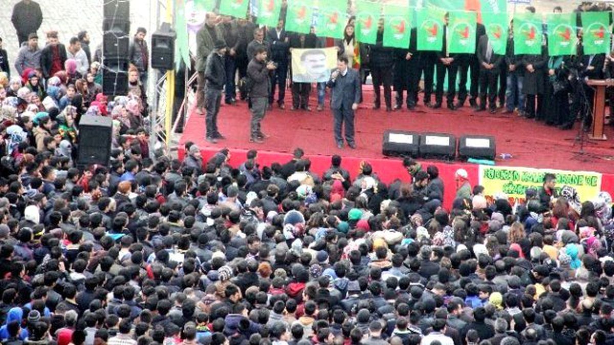 Iğdır\'da "Öcalan\'a Özgürlük" Mitingi