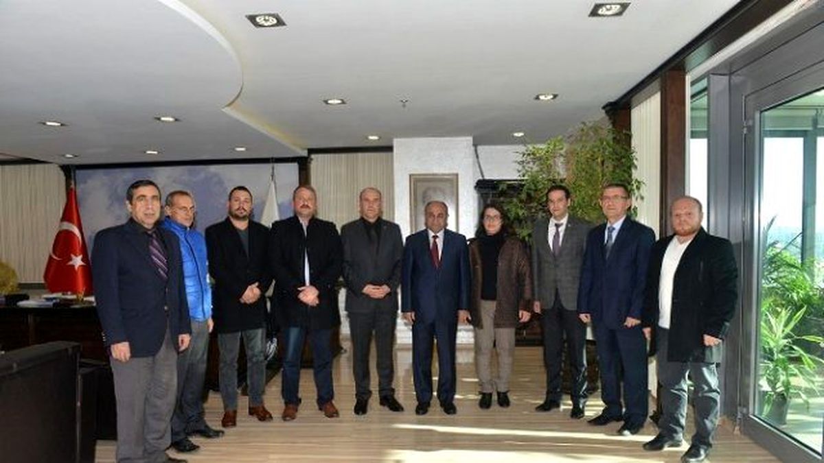 MHP\'den Başkan Arslan\'a Ziyaret