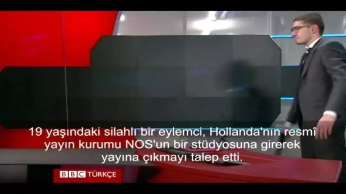 Televizyonun Haber Stüdyosuna Silahlı Baskın