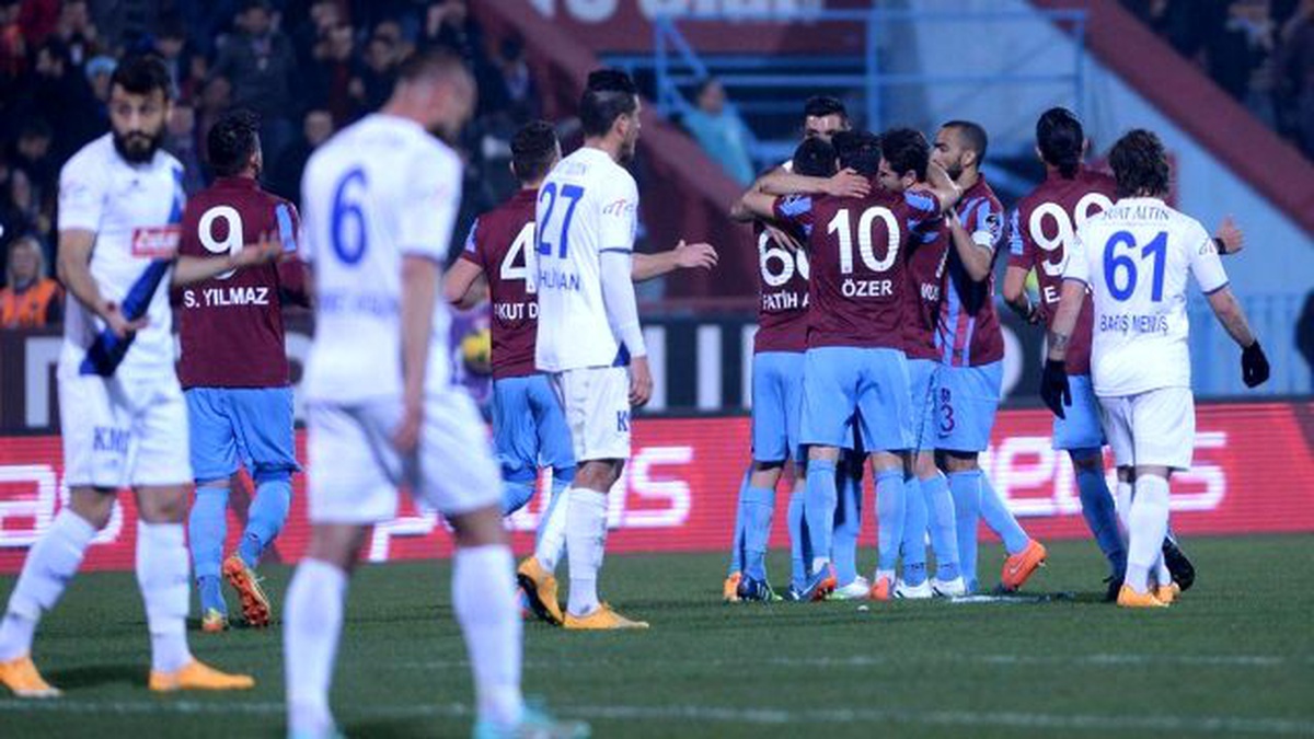Trabzonspor 2-1 Kayseri Erciyesspor Maçının Geniş Özeti ve Gollerini İzle Mehmet Ekici Frikik Golü