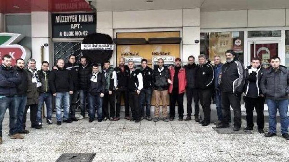 Altay Taraftarından Tff\'ye Siyah Çelenk