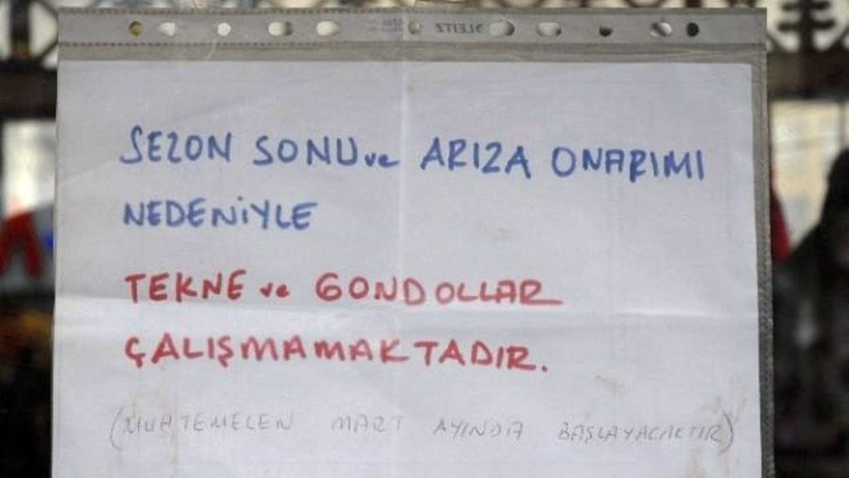 Esbot ve Gondollar Bakımda