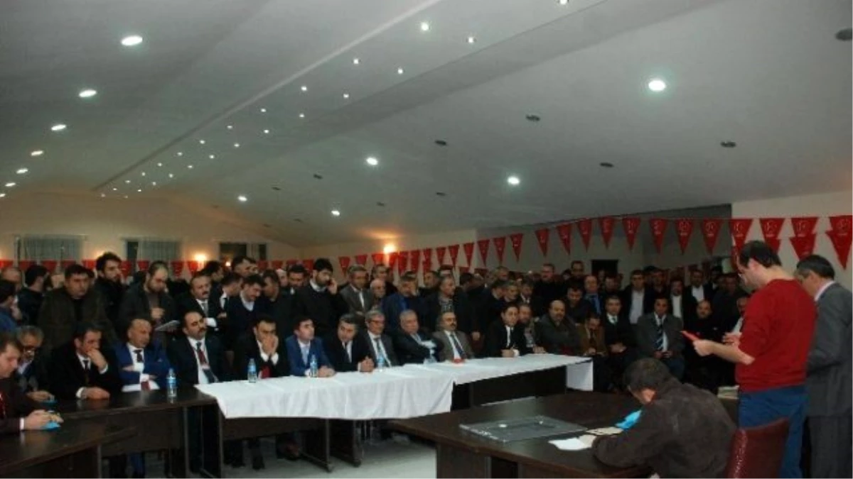 MHP Tokat Merkez İlçe Başkanlığı\'na Özcan Seçildi