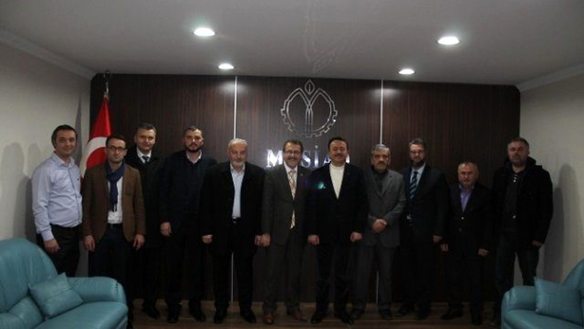 Saadet Partisinden Müsiad Düzce Şubesine Ziyaret