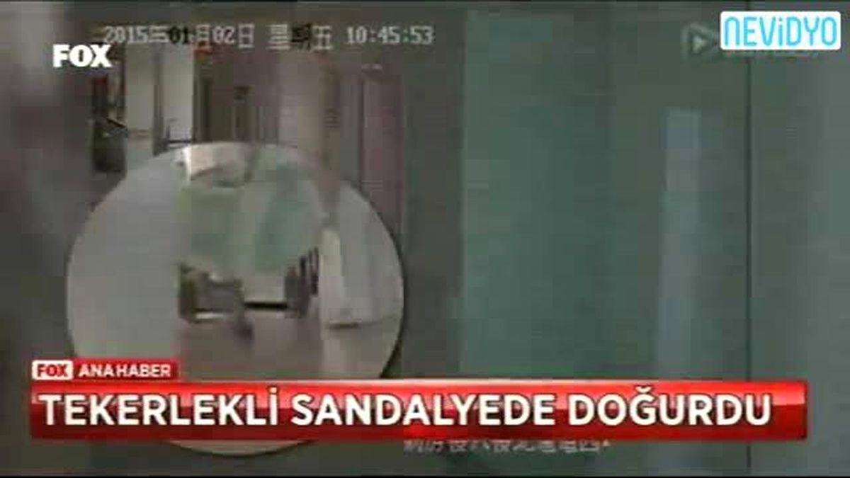 Tekerlekli Sandalyede Doğurdu!