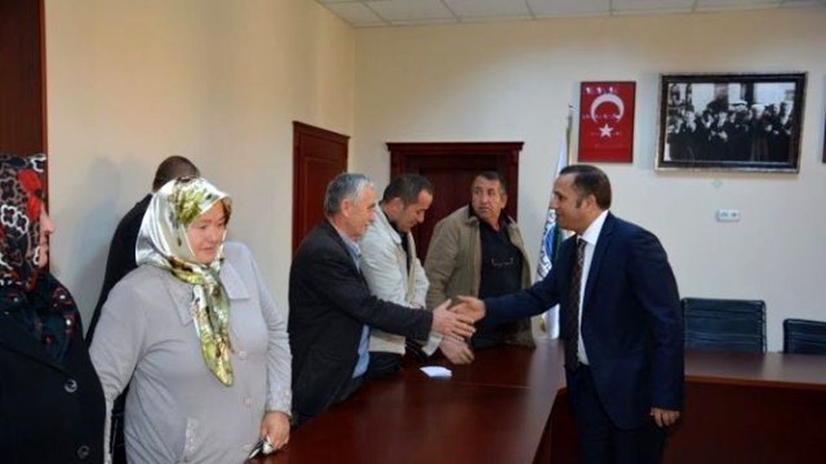 Başkan Toltar\'a Dua İçin Geldiler