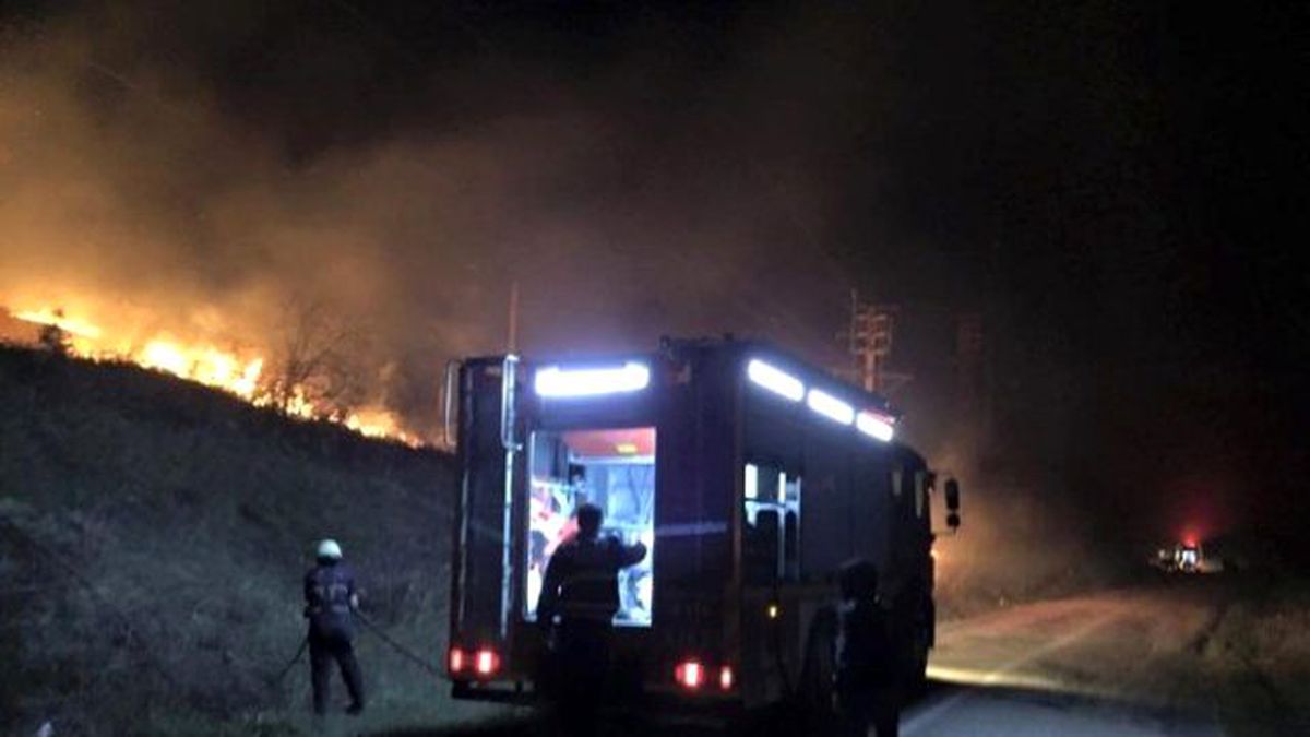 Bursa\'da Yürekleri Ağızlara Getiren Yangın (2)