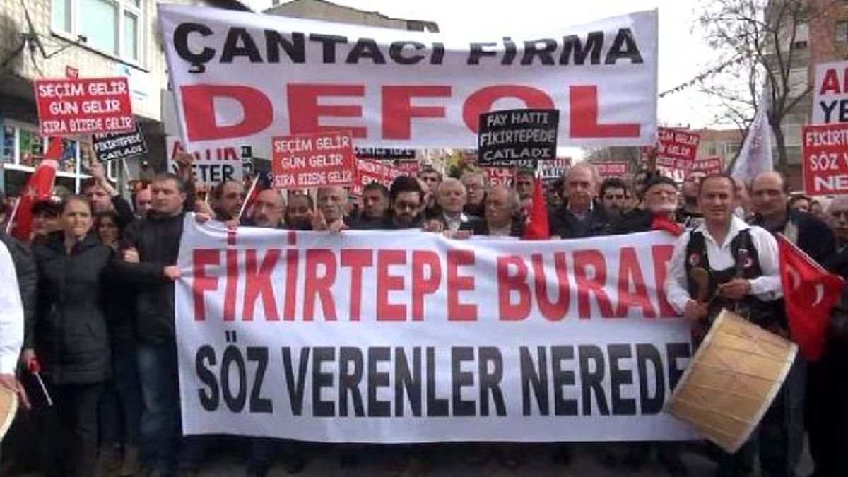 Fikirtepe\'de Kentsel Dönüşüm Eylemi