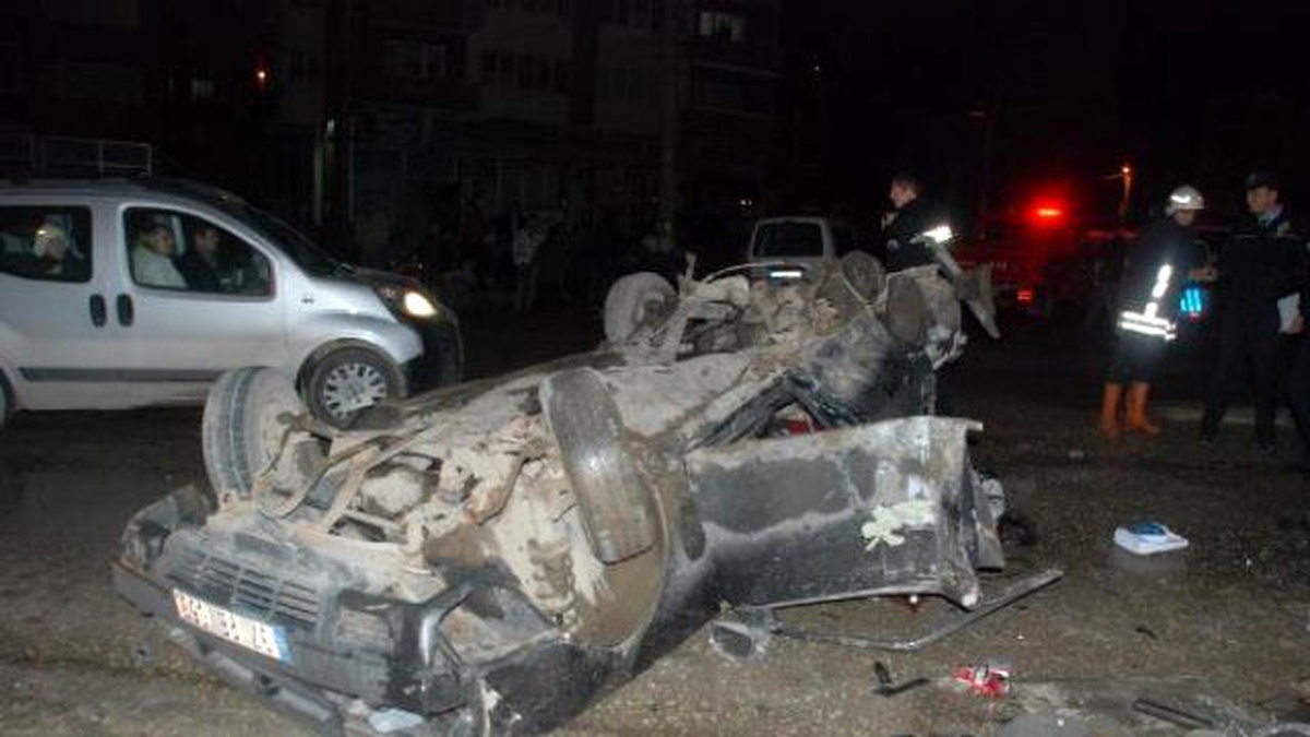 Kastamonu\'da Otomobil Takla Attı: 1 Yaralı