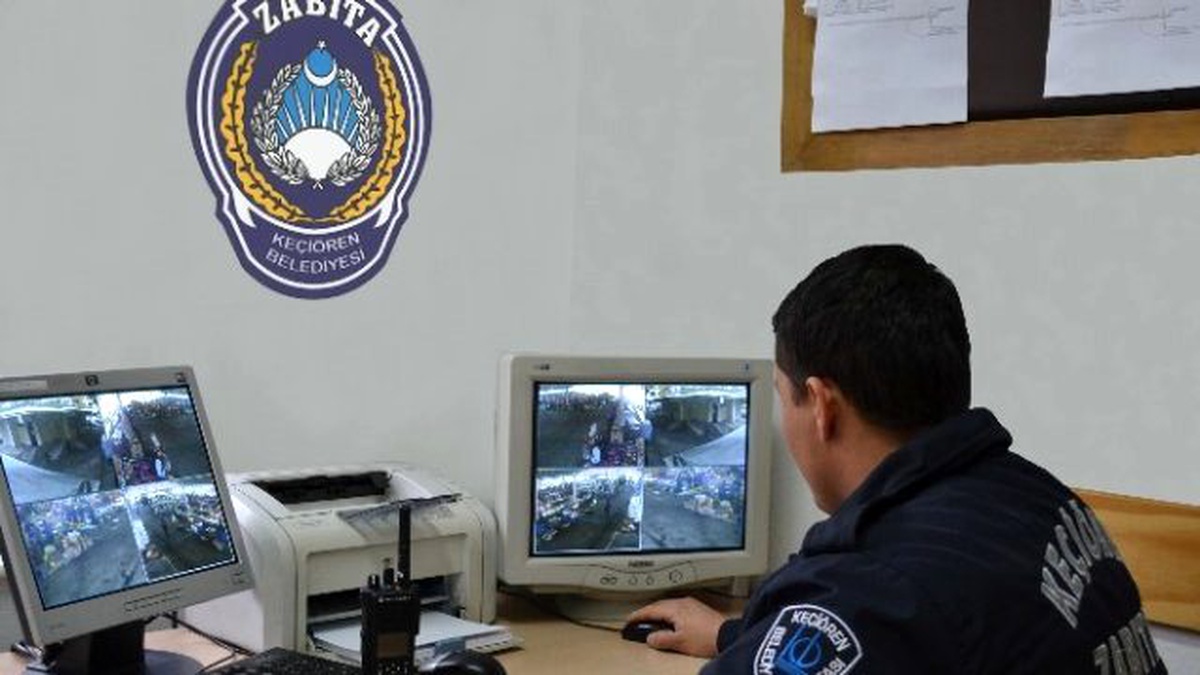 Keçiören Pazarları Kamera Takibinde