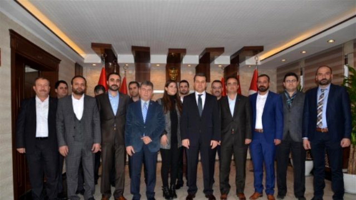 MÜSİAD Heyeti Batman Valisine Brifing Verdi
