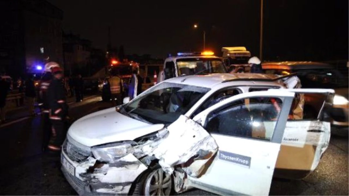 Seyrantepe\'de Kaza: 3 Yaralı
