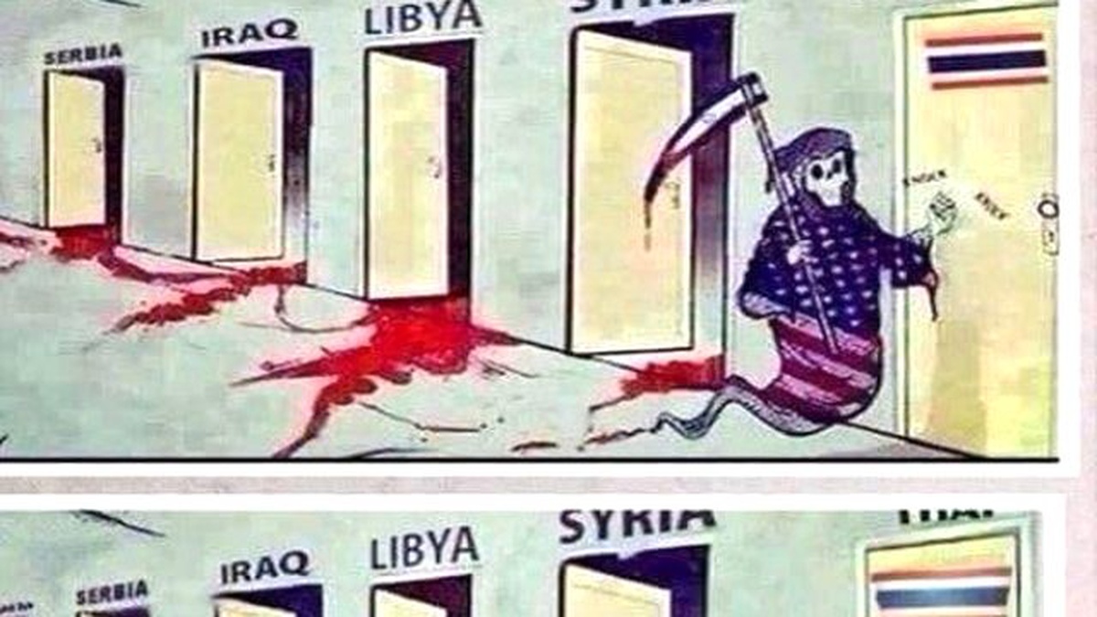 Tayland\'da ABD Karşıtı Karikatür Sosyal Medyayı Salladı