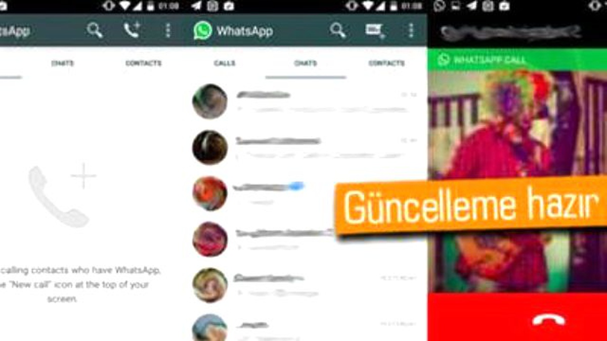Whatsapp\'ın Görüntülü Görüşmeli Yeni Arayüzü Gözüktü